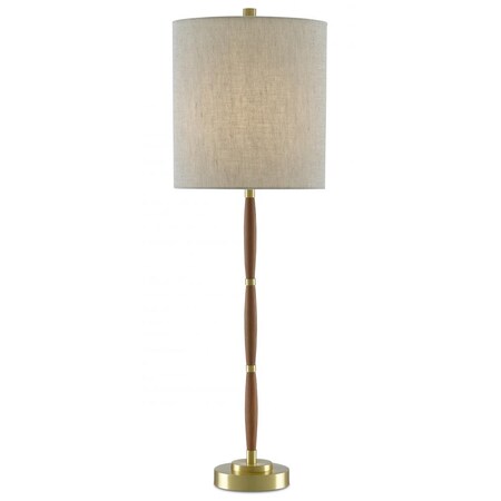Currey Dashwood Brass Table Lamp 6000-0626